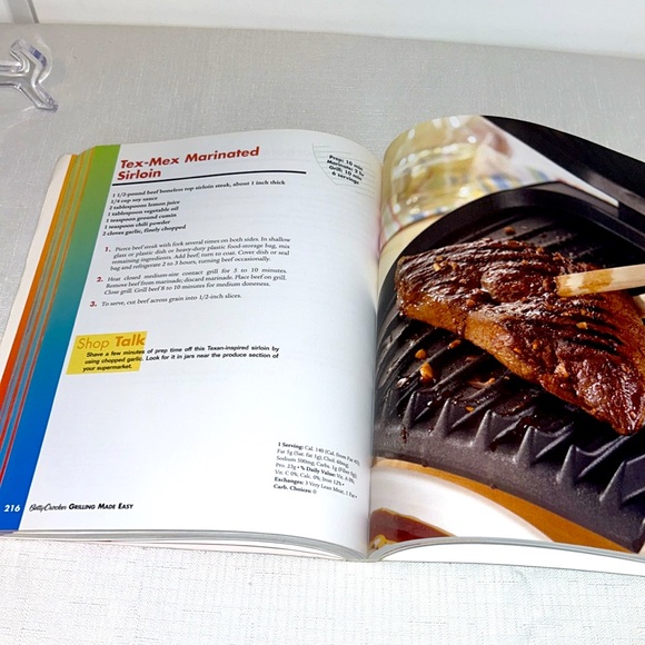 Betty Crocker Grilling Made Easy ©️2005 Vintage Cookbook - Picture 8 of 9